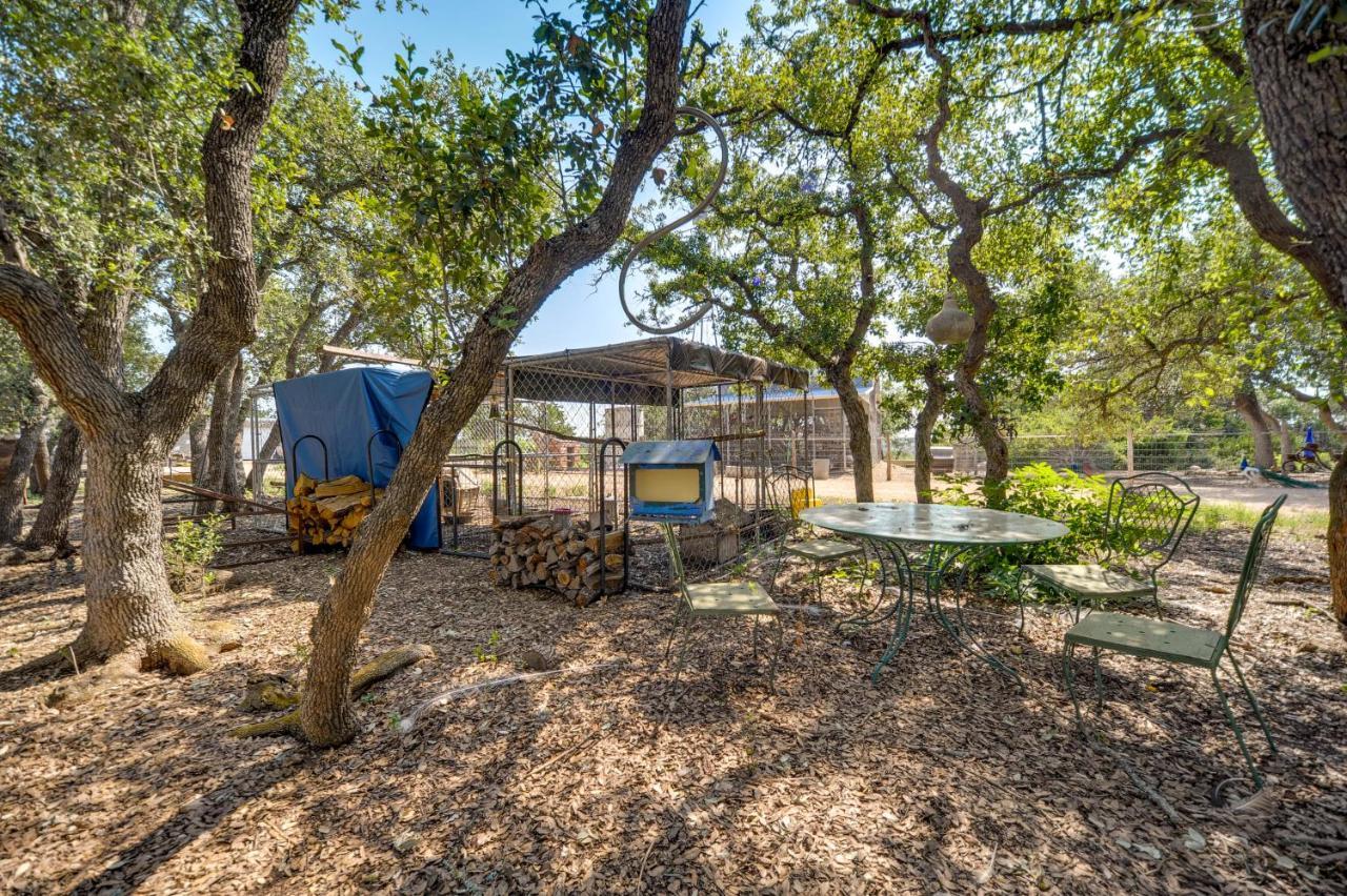Fredericksburg Retreat With Private Hot Tub And Patio! Villa Exterior photo
